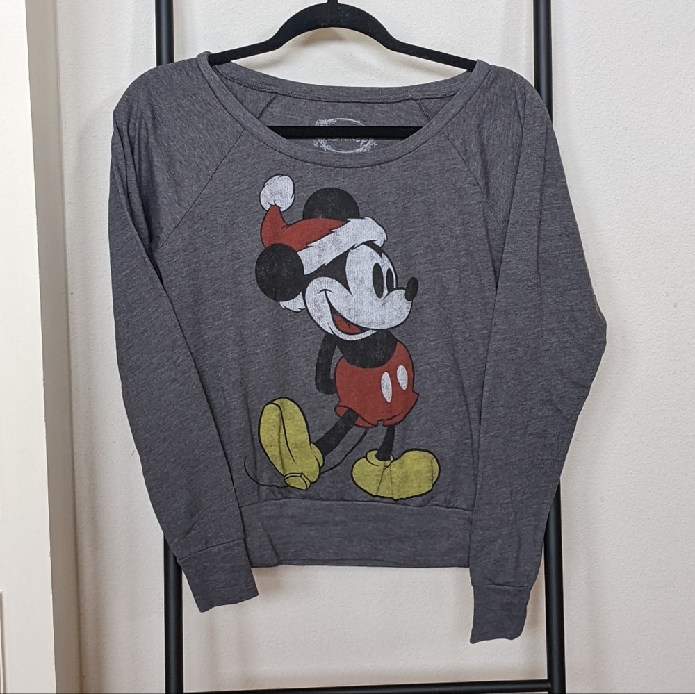 Disney Mickey mouse Santa Christmas top